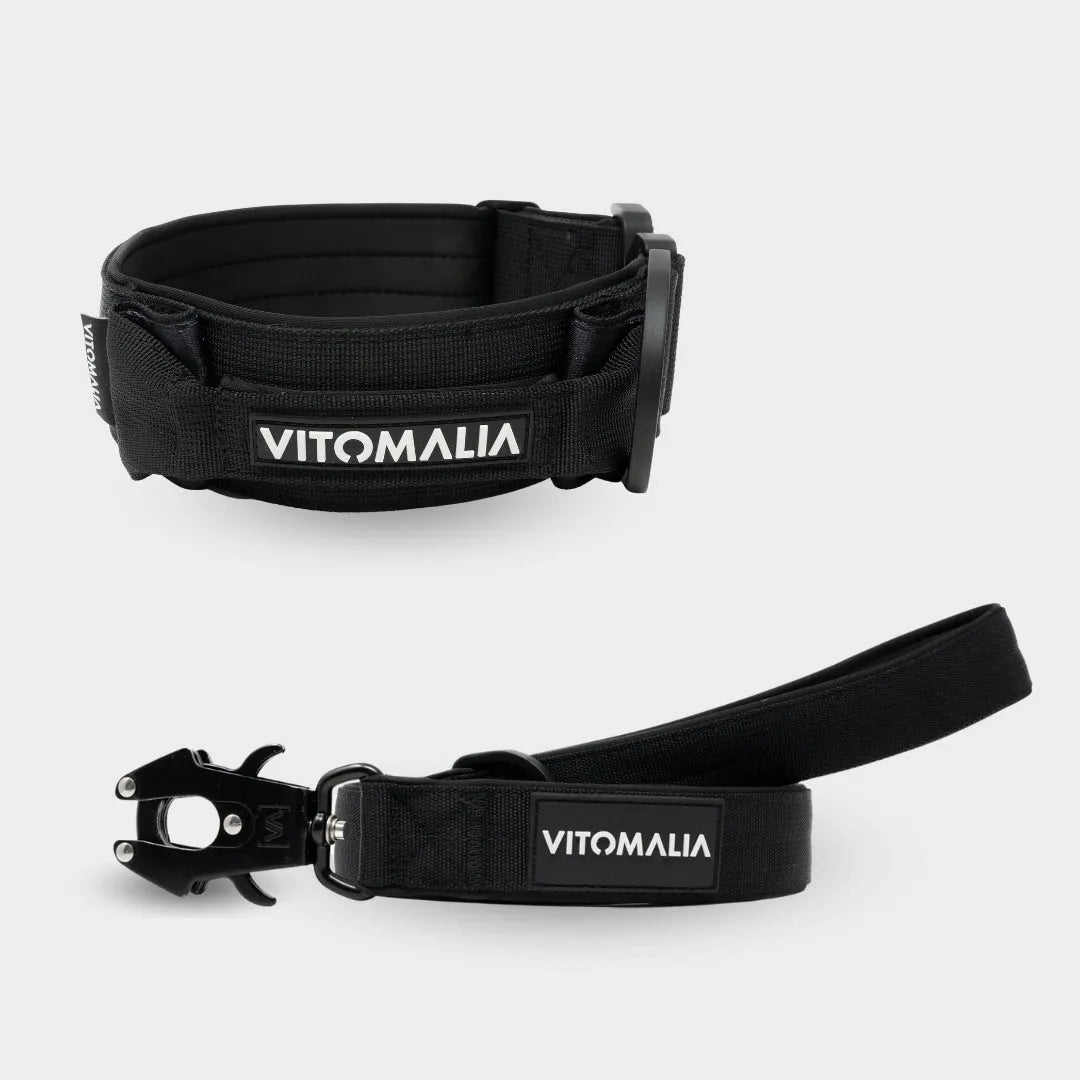 Bundle Extreme Edition Black Set - Collar + 1.2 lead with hand loop