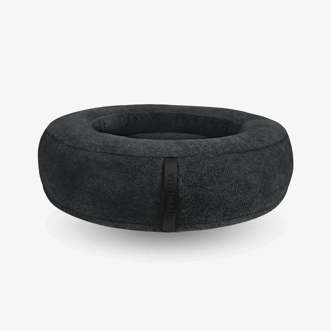 Orthopaedic donut Dog Bed - RePET Teddy in anthracite