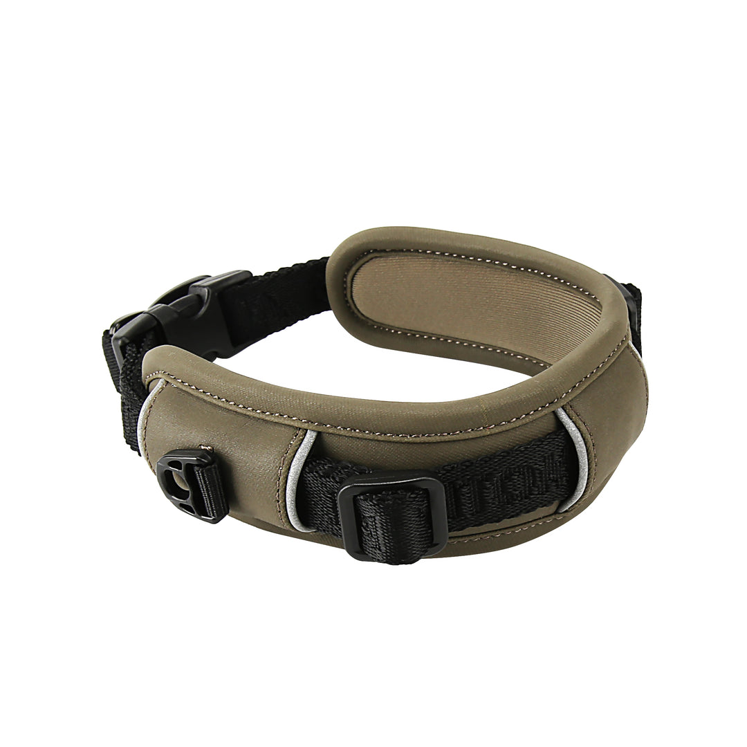 Outdoor Edition Khaki Set - Hundehalsband, Hundegeschirr, Hundeleine - Vitomalia - 