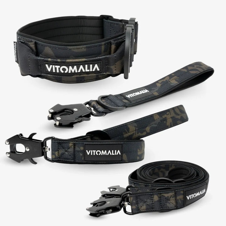 Bundle Extreme Edition Komplett-Set – Halsband & 3 Leinen - Camouflage