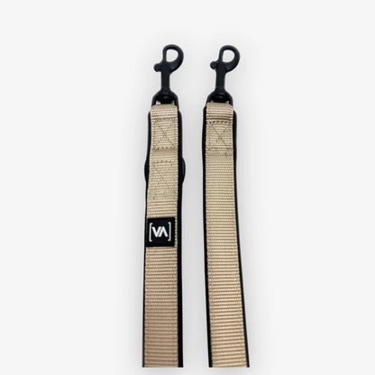 Classic adjustable Dog Leash Nero Beige