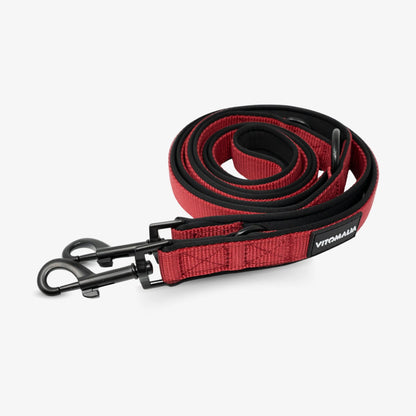 Classic adjustable Dog Leash Nero Bordeaux
