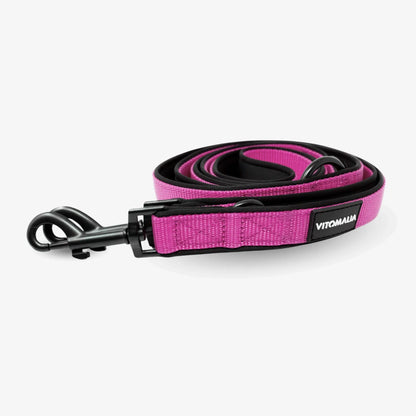 Classic adjustable Dog Leash Nero Pink