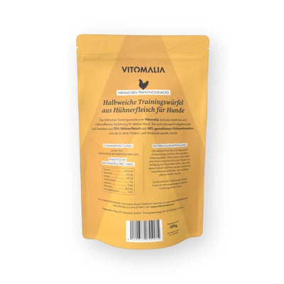 Huhn Trainingssnacks - 500g - Vitomalia - Trainingssnacks