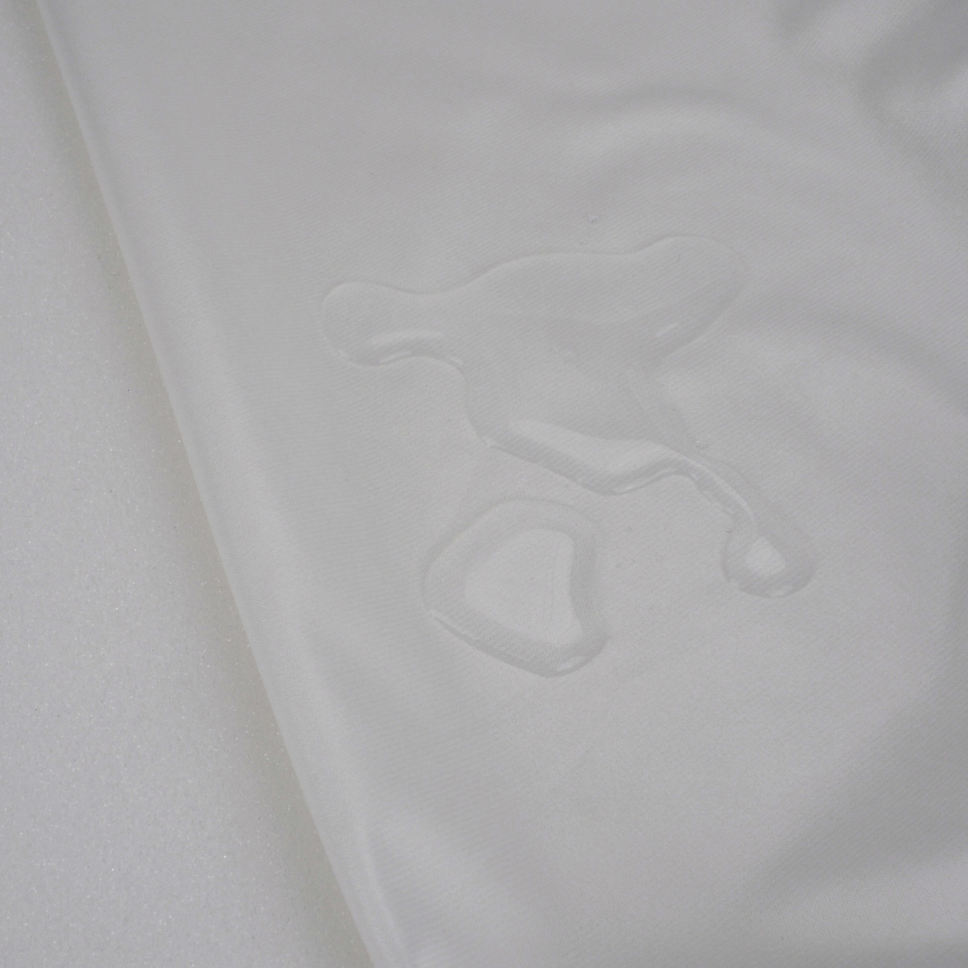 Orthopädisches Donut Hundebett – RePET Linen in Hellgrau