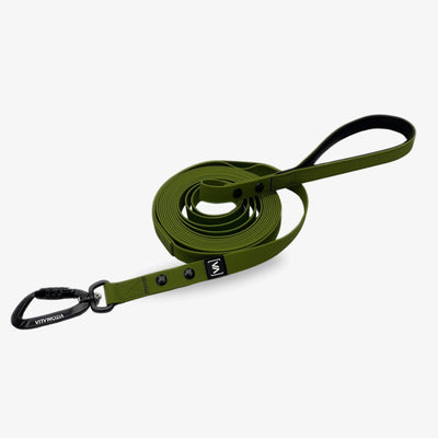 Sicherheits-Schleppleine mit HydroTex-Strukturgummi Khaki