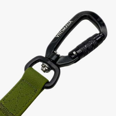 Sicherheits-Schleppleine mit HydroTex-Strukturgummi Khaki
