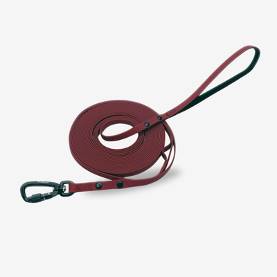 Safety towline with HydroTex structured rubber Bordeaux